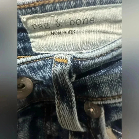 Rag & Bone Nina High Rise Ankle Skinny Size 24 EUC - Picture 4 of 5